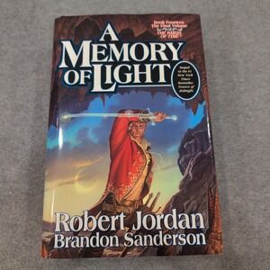 A Memory of Light Signed First Edition 1st Printing Robert Jordan Hardcover